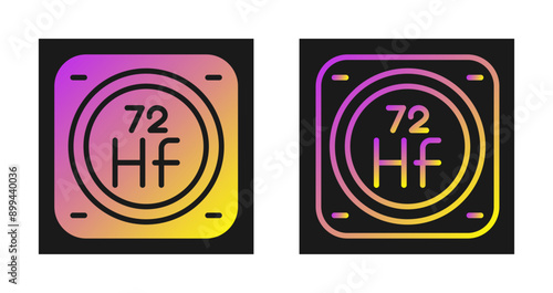 Chemical Element Vector Icon