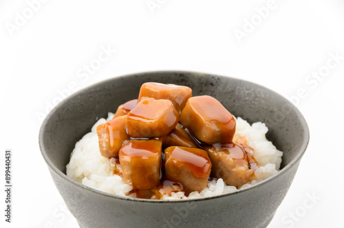 Obraz na płótnie まぐろの角煮 w salonie
