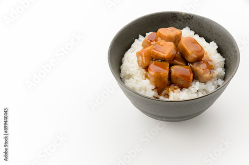 Obraz na płótnie まぐろの角煮 w salonie