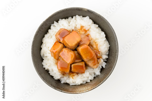 Obraz na płótnie まぐろの角煮 w salonie