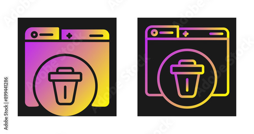 Trash Can Vector Icon
