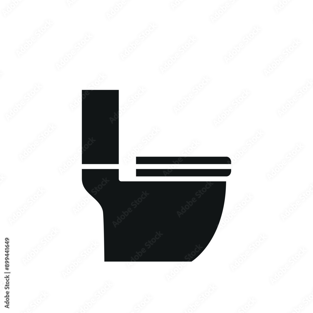 Toilet bowl icon vector design templates modern and simple Toilet bowl icon vector design templates modern and simple