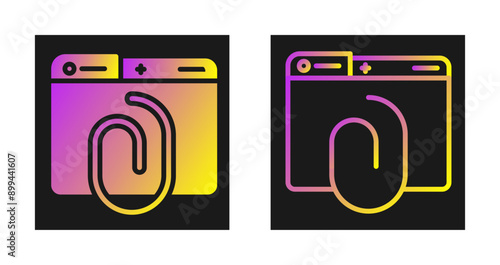 Atachment Vector Icon
