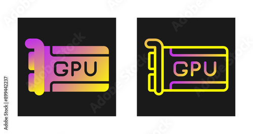 Gpu Vector Icon