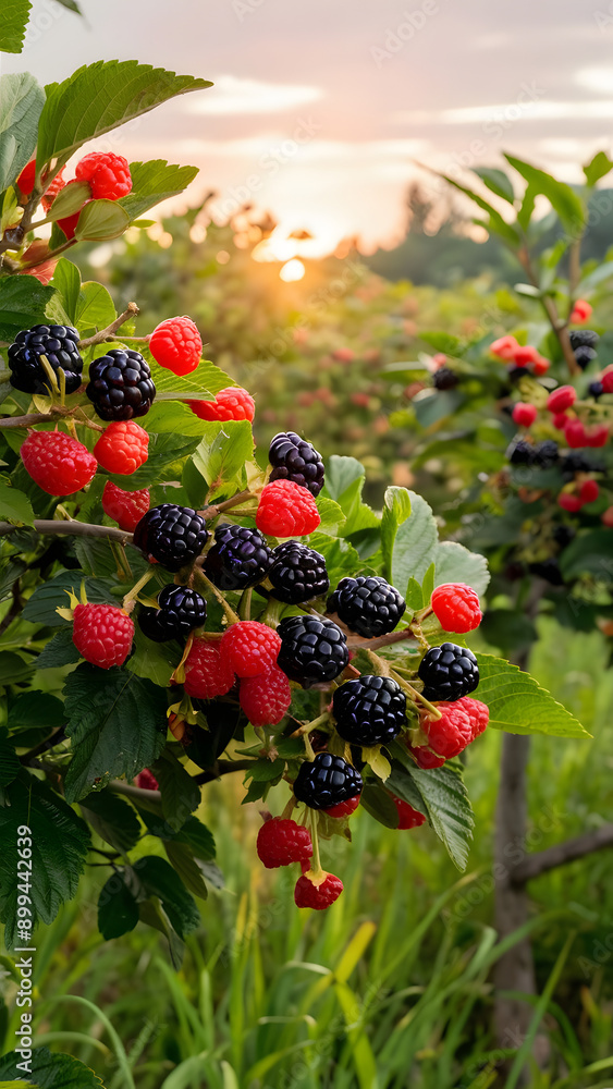 Obraz premium berries on the bush