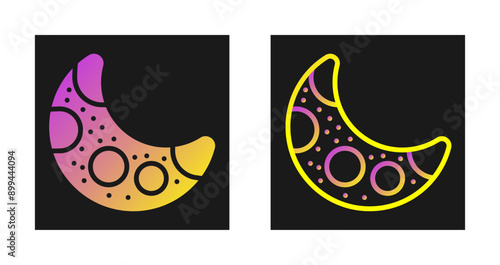 Moon Vector Icon