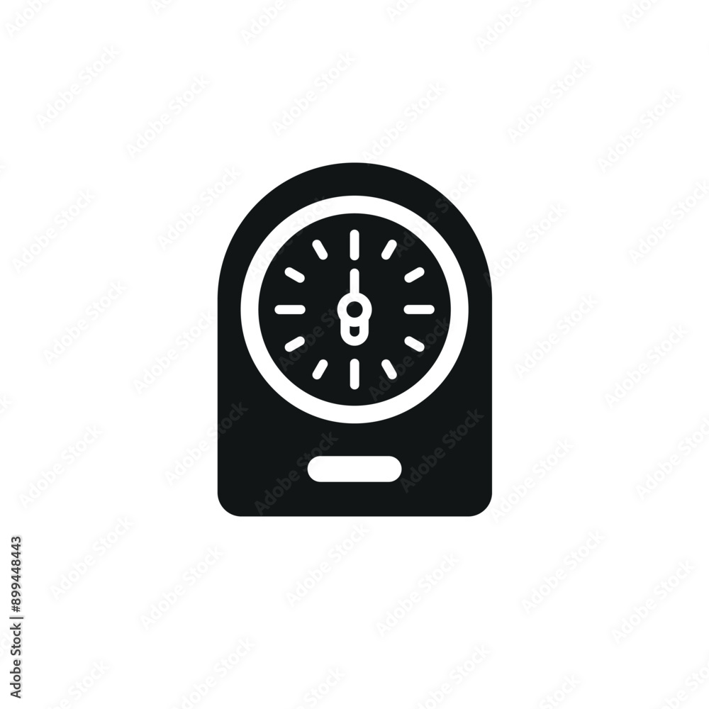 Fototapeta premium Alarm clock icon vector design templates simple and modern