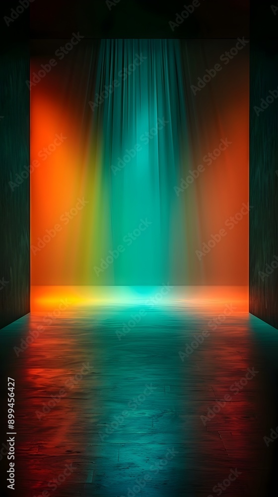 Smooth Neon Gradient Backdrop for Product Presentation with Vibrant Colors and Clean Copyspace Smooth Neon Gradient Backdrop for Product Presentation with Vibrant Colors and Clean Copyspace