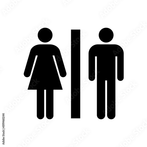 toilet sign, restroom sign, public toilet.
