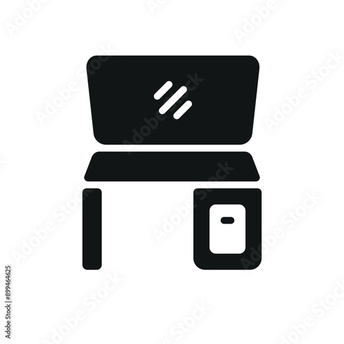 Dressing table icon vector design templates simple and modern