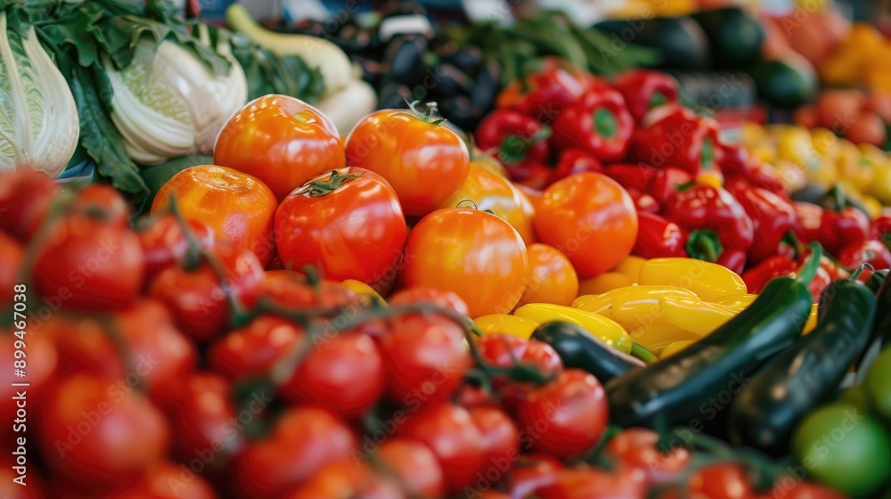 Background of various fresh produce Background of various fresh produce