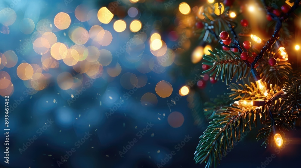 Background with festive lighting Background with festive lighting