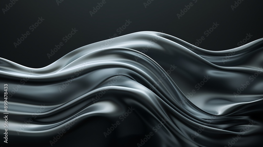 Abstract Wavy Fabric Abstract Wavy Fabric