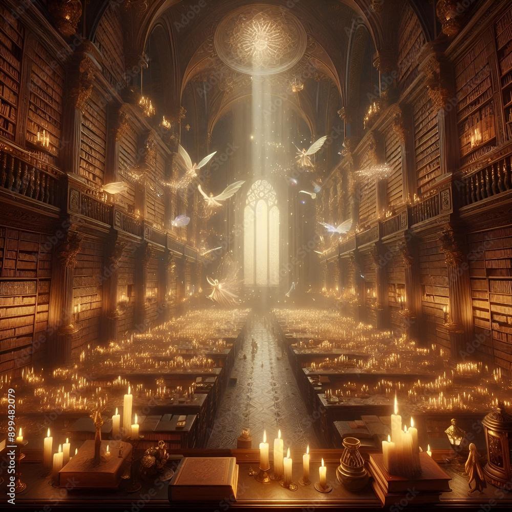 Enchanted Ancient Library Enchanted Ancient Library