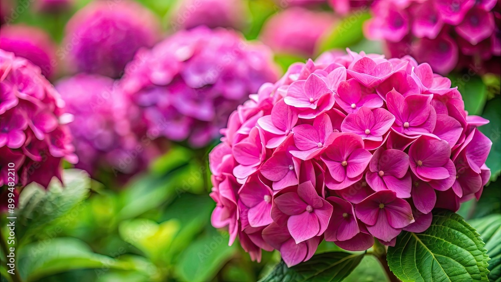 Vibrant bright pink hydrangea flowers in full bloom, hydrangea, pink, vibrant, flowers, bloom, garden, summer, beautiful, petals Vibrant bright pink hydrangea flowers in full bloom, hydrangea, pink, vibrant, flowers, bloom, garden, summer, beautiful, petals
