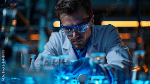 A chemist conducting a titration experiment