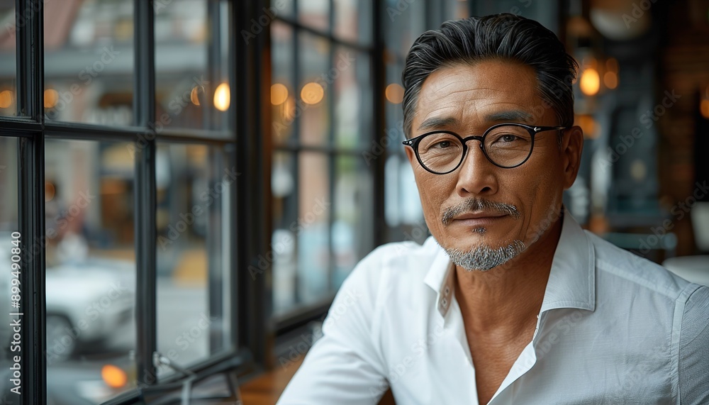Handsome 45 years old gentle Korean man Handsome 45 years old gentle Korean man