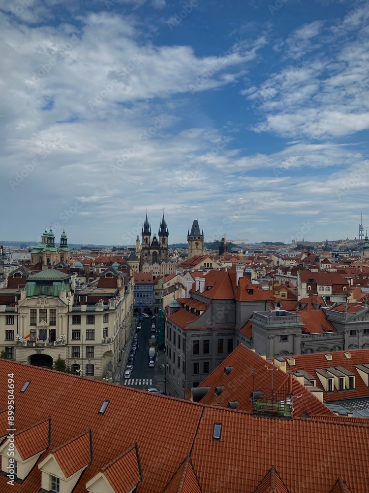 Fototapeta premium view of Prague
