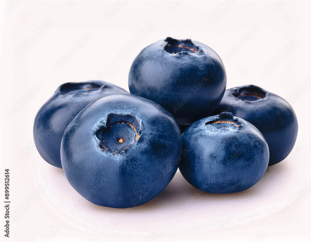 Tasty ripe Blueberry isolated on white background Tasty ripe Blueberry isolated on white background