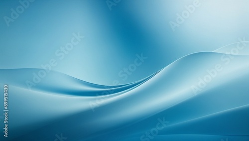 Azure Flow: Abstract waves of serene blue create a sense of tranquility and movement. This versatile background is perfect for tech, water, and corporate designs.