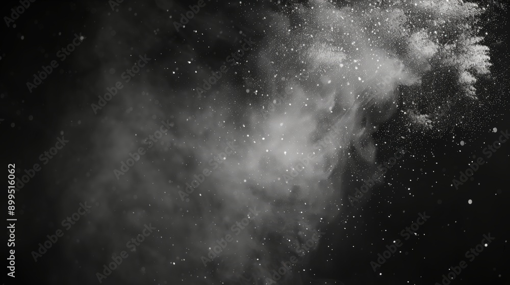 Ambient dust animation with light smoke and particles floating around, black background. Ideal for ambient dust overlay effects and atmospheric ambient animation Ambient dust animation with light smoke and particles floating around, black background. Ideal for ambient dust overlay effects and atmospheric ambient animation