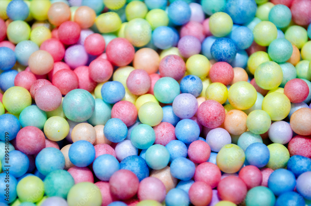 Close up of colorful foam ball texture abstract background concept design idea, Colorful bright background. Close up of colorful foam ball texture abstract background concept design idea, Colorful bright background.