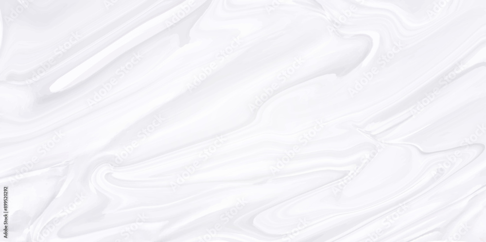 Obraz premium Abstract liquid fluid effect color pattern marble texture background vector. Illustration background light gray & white marble pattern.