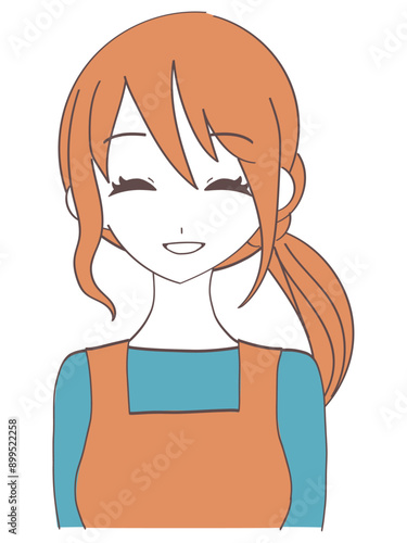 満面の笑みの主婦