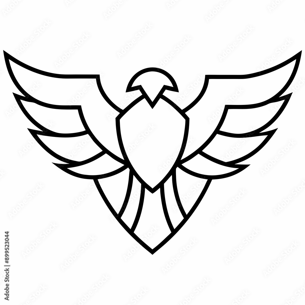 Obraz premium eagle Vector
