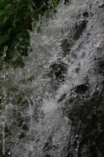 Détail d'une chute d'eau