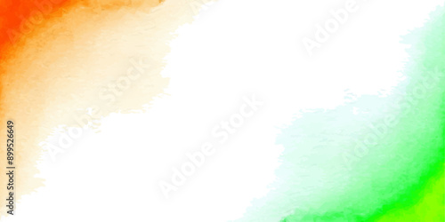 watercolor background, tricolor , indian independence day, republic day, background 