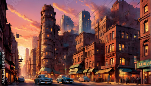 Fototapeta Naklejka Na Ścianę i Meble -  street, city, architecture, italy, building, town