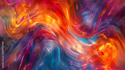 abstract background with colorful swirls