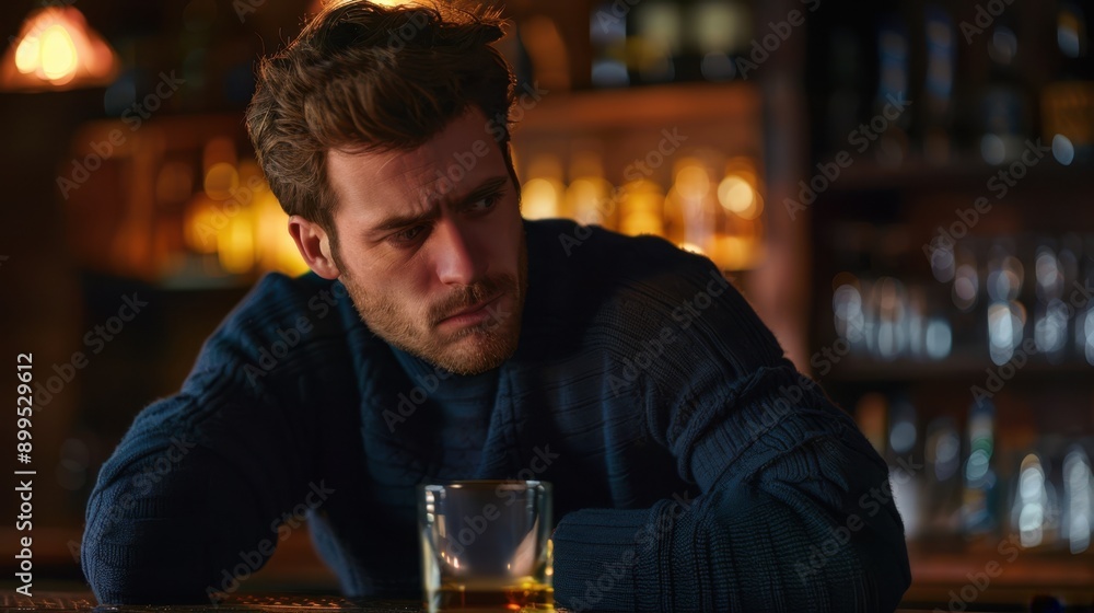 The Man at the Bar The Man at the Bar