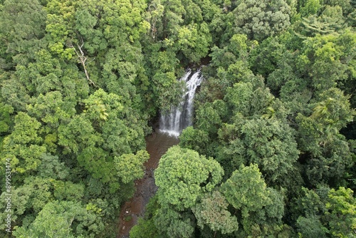 Aerial photo of Ellinjaa Fallss Queensland Australia photo