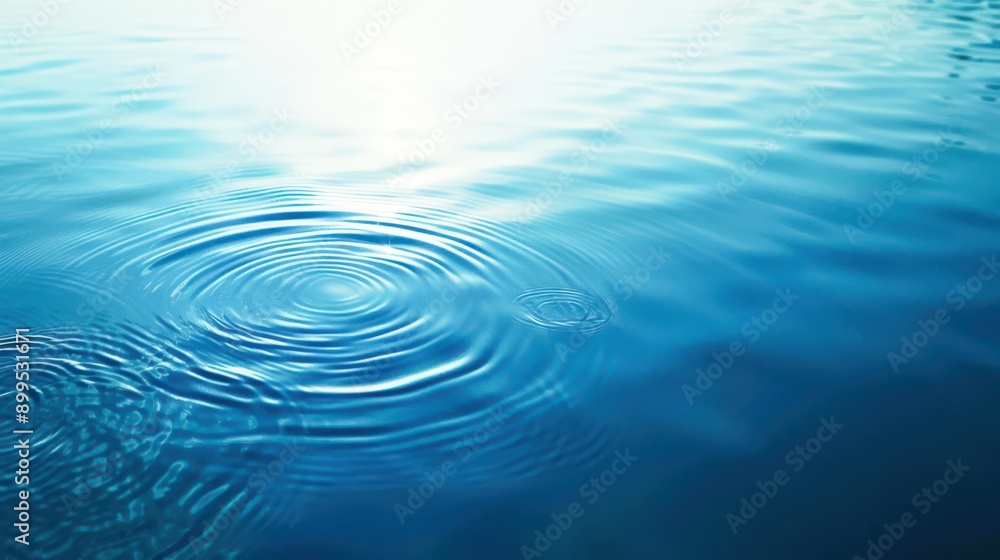 A serene blue background with gentle ripples resembling a calm ocean surface A serene blue background with gentle ripples resembling a calm ocean surface