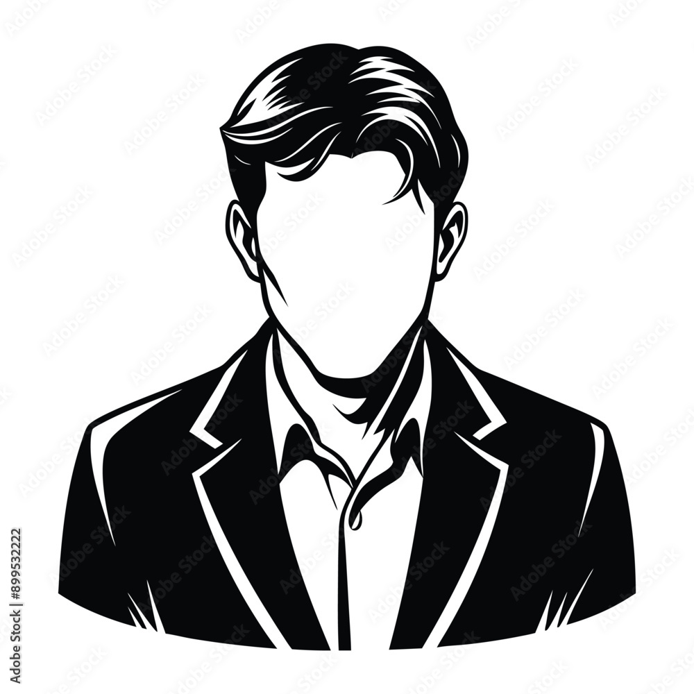 Business Man Avatar Vector Icon Business Man Avatar Vector Icon