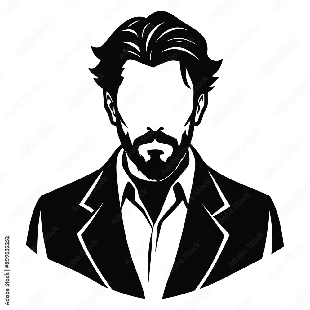 Business Man Avatar Vector Icon Business Man Avatar Vector Icon
