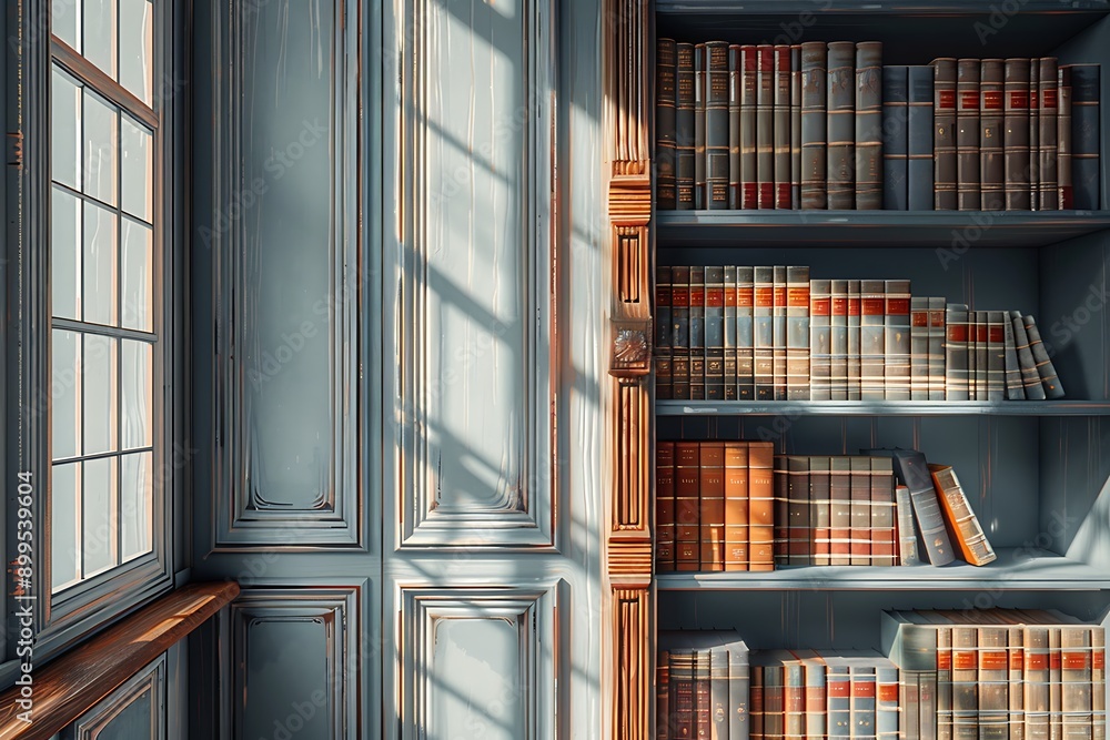old books in library old books in library