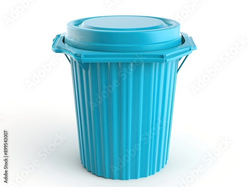 Wallpaper Mural Garbage bin for household waste isolated on white background Torontodigital.ca