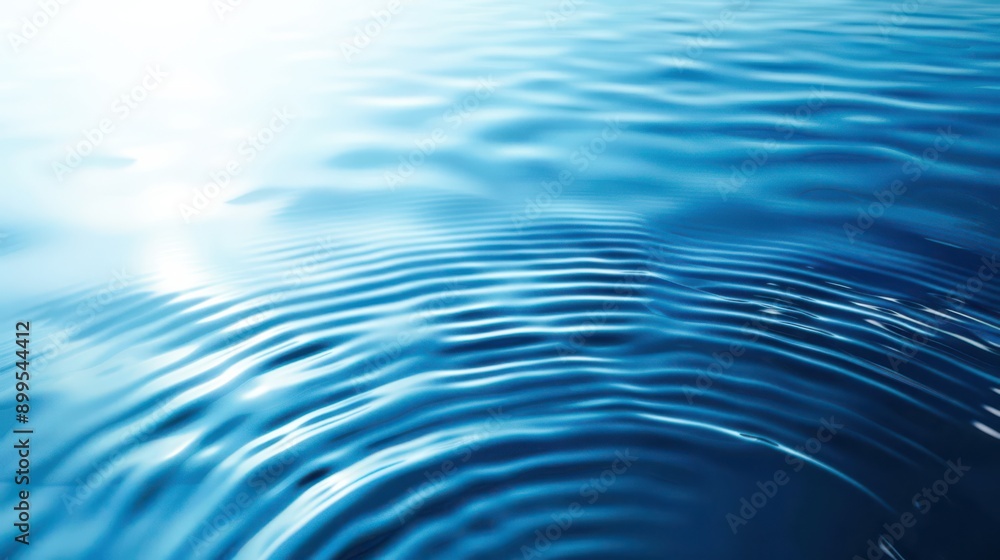 A serene blue background with gentle ripples resembling a calm ocean surface A serene blue background with gentle ripples resembling a calm ocean surface