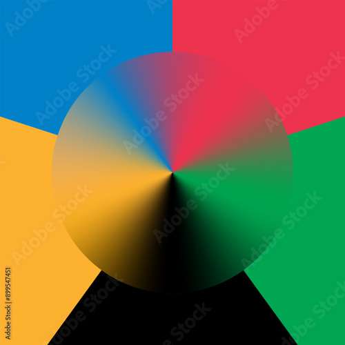 Colorful Olympic Games background or banner. Olympic modern concept with 5 correct colors.