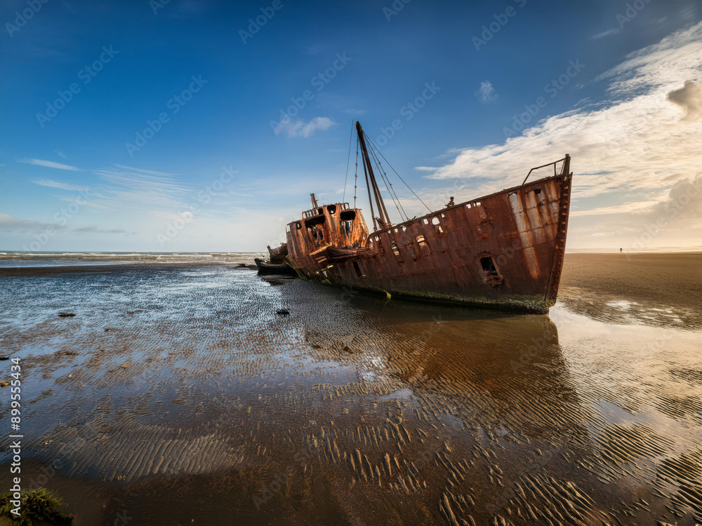 shipwreck on the beach shipwreck on the beach