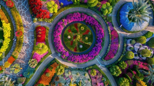 Wallpaper Mural The Dubai Miracle Garden is a floral paradise featuring millions of blooms arranged in stunning designs. Torontodigital.ca