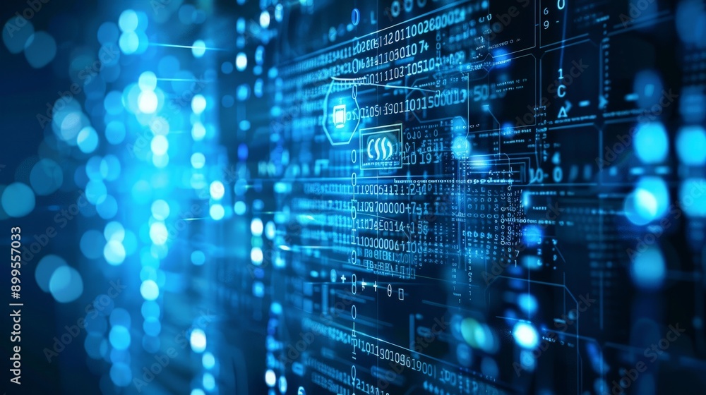 Fototapeta premium Understand the importance of data privacy management in safeguarding personal information.