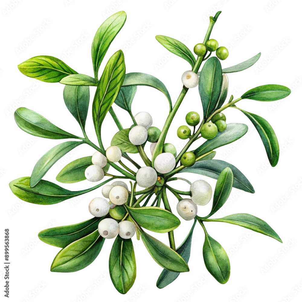 Beans and small branch isolated on white png Beans and small branch isolated on white png