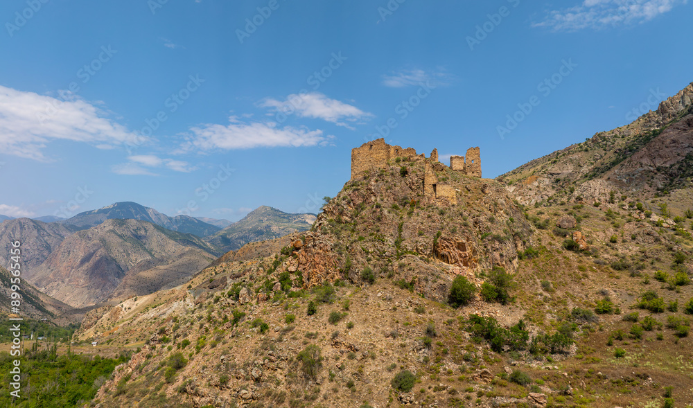 A view from Sapaca Castle in Uzundere, Erzurum, Turkey, Travel Turkey A view from Sapaca Castle in Uzundere, Erzurum, Turkey, Travel Turkey