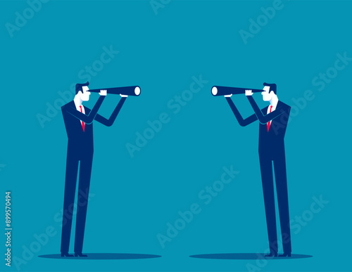 Finding and analyzing competitor business goals. Predicting each other