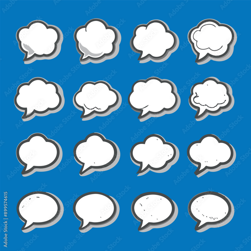 Funny speech bubbles set. Vector illustration of a cartoon
Funny speech bubbles set. Vector illustration of a cartoon