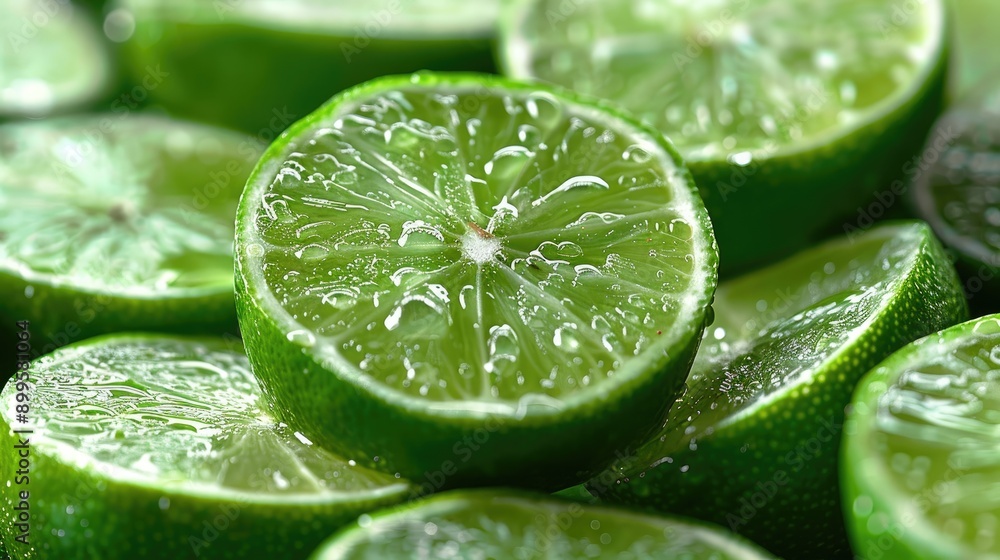 Slices of fresh lemon as background, top view Slices of fresh lemon as background, top view